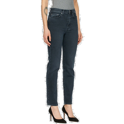 香港直邮Toteme 徽标牛仔裤 211-237-740直筒裤九分裤烟管裤