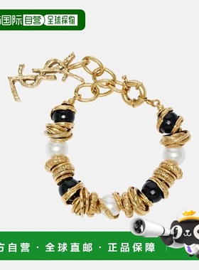 香港直邮Saint Laurent 圣罗兰 女士 Loulou 精饰手链