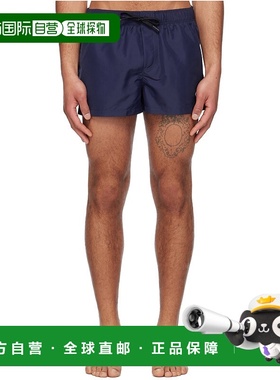 香港直邮Versace 抽绳泳裤 10188831A13637