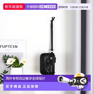 自营欧洲直邮Balenciaga巴黎世家 Le Cagole女士黑色小羊皮拉链钱