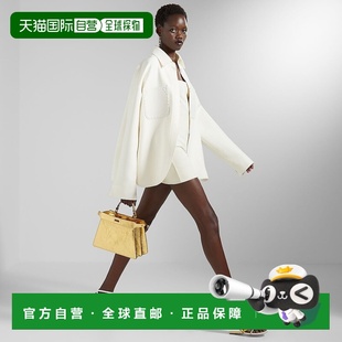 crov羊毛 Women 香港直邮FENDI 系腰带休闲夹克