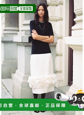 1h可退 香港直邮toteme 女士 Gonna a petalo 半身裙 261WRB0406F