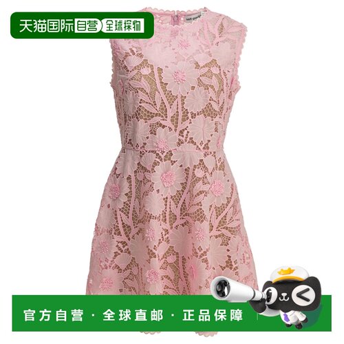 香港直邮Self-Portrait 女士 短款蕾丝连衣裙 PF26109SPPINK