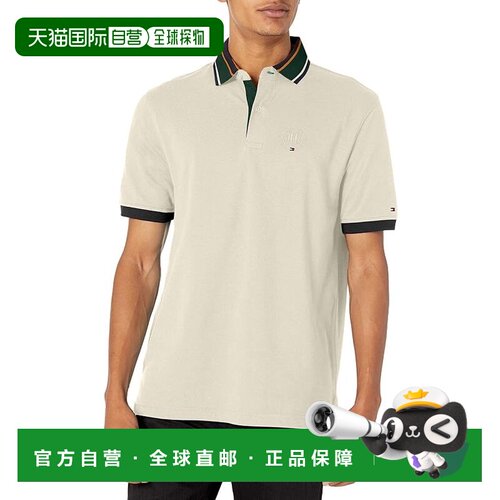 美国直邮TommyHilfiger汤米 希尔费格男士POLO衫 【付后1h可退】