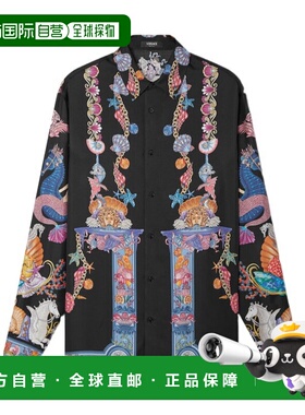 香港直邮Versace 长袖衬衫 10194381A14567休闲风