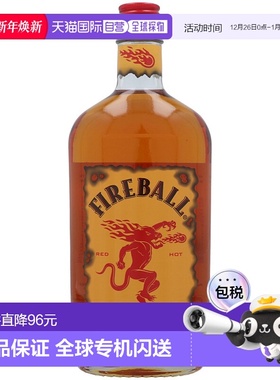 欧洲直邮Fireball火龙肉桂威士忌33%700ml加拿大原装进口洋酒