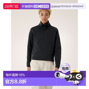 欧洲直邮Arc'teryx 始祖鸟 COVERT 1/2颈部拉链衫 女装长袖抓绒