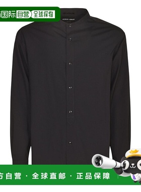 1h可退 香港直邮Armani 阿玛尼 男士 长袖衬衫 GM002251TE17862