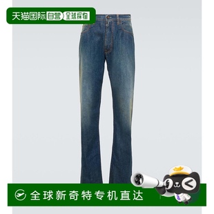 Margiela 马吉拉 香港直邮Maison 马丁 0012 男士 中腰直筒牛仔裤