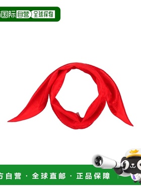 1h可退 香港直邮Givenchy 纪梵希 女士 Foulards 围巾 red红色 舒
