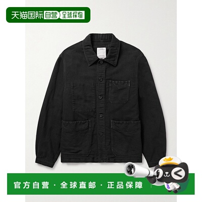 香港直邮1h可退 Visvim 维斯维木 男士 Travail Moleskin 件染夹