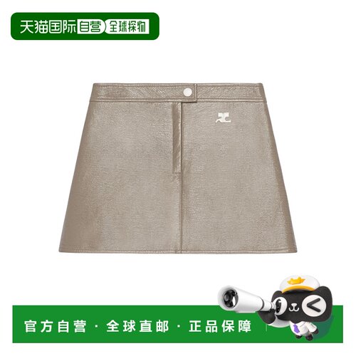 1h可退 香港直邮COURREGES 女士半身裙 223CJU001VY00141099 AW20