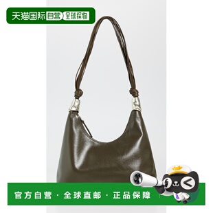 1h可退 香港直邮Staud 女士 Cuff 肩包 brown棕色 舒适时尚