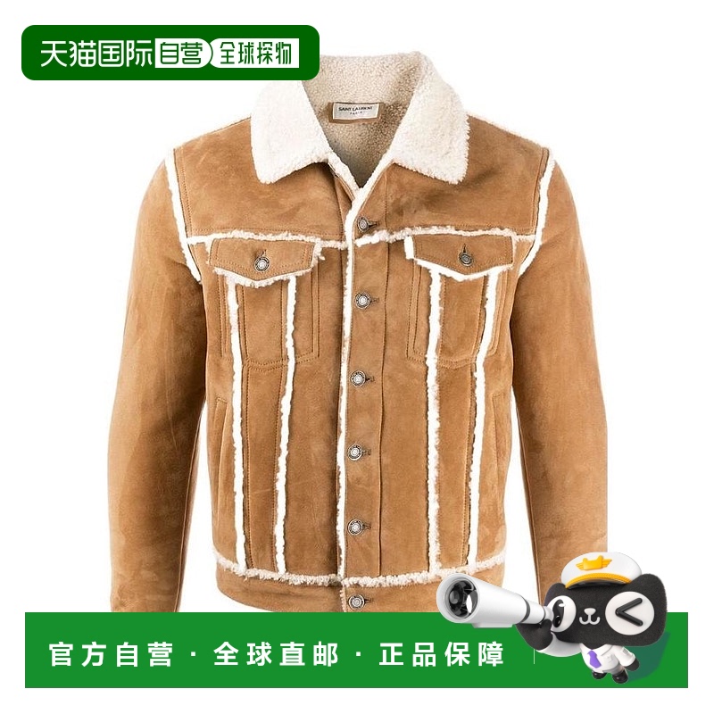 香港直邮Saint Laurent 皮毛一体休闲夹克 585035YC2AA