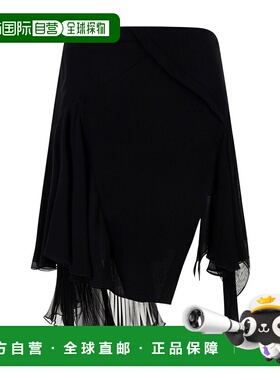 香港直邮Versace 徽标半身裙 10078831A06582范思哲长裙a字裙