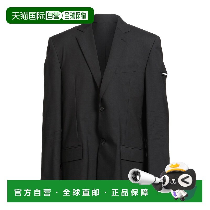 香港直邮Balenciaga 巴黎世家 男士 西装外套 black黑色 舒适时尚,男装,商务正装西服,淘宝优惠券,粉丝福利购,淘宝优惠卷
