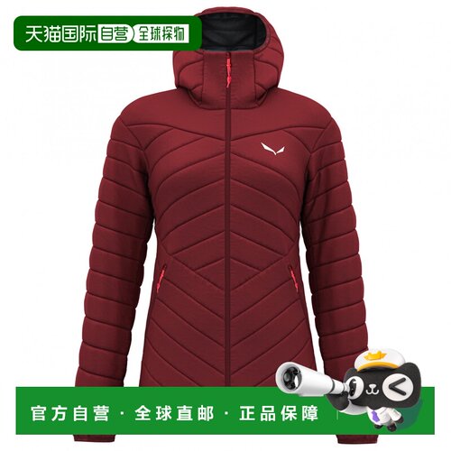 欧洲直邮SALEWA 女士羽绒服 1042636SYRAH CO 红色【付后1h可退】