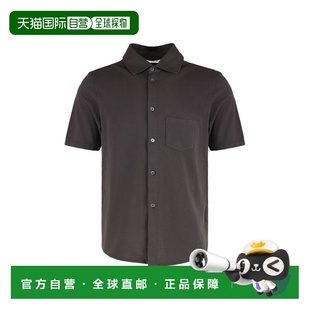 1h可退 香港直邮Our Legacy 男士 ANALOG 短袖棉质衬衫 M2256ADDe