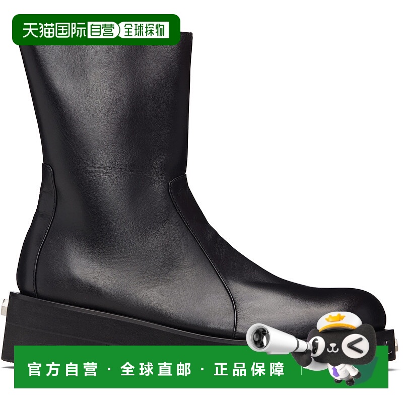 香港直邮Tom Ford 汤姆 福特 男士 黑色 Astro Zip 踝靴