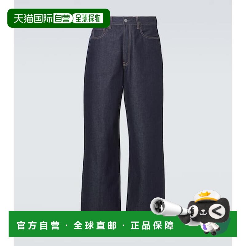1h可退香港直邮Acne Studios 艾克妮 男士 1981牛仔裤 阔腿直筒裤图片