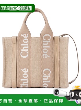 香港直邮Chloe 徽标单肩包 C23AS397L17蔻依手提包