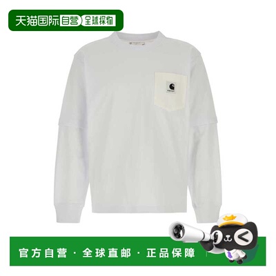 香港直邮Sacai 女士 x Carhartt WIP 白色棉质T恤 2500994S101