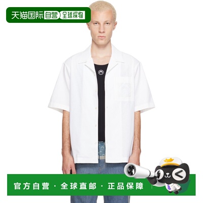 1h可退 香港直邮Marine Serre 男士 白色 Regenerated Household