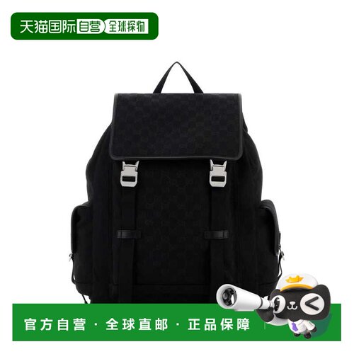 1h可退 欧洲直邮GUCCI 男士双肩包 854740FAFGK1000 SS2026 黑色