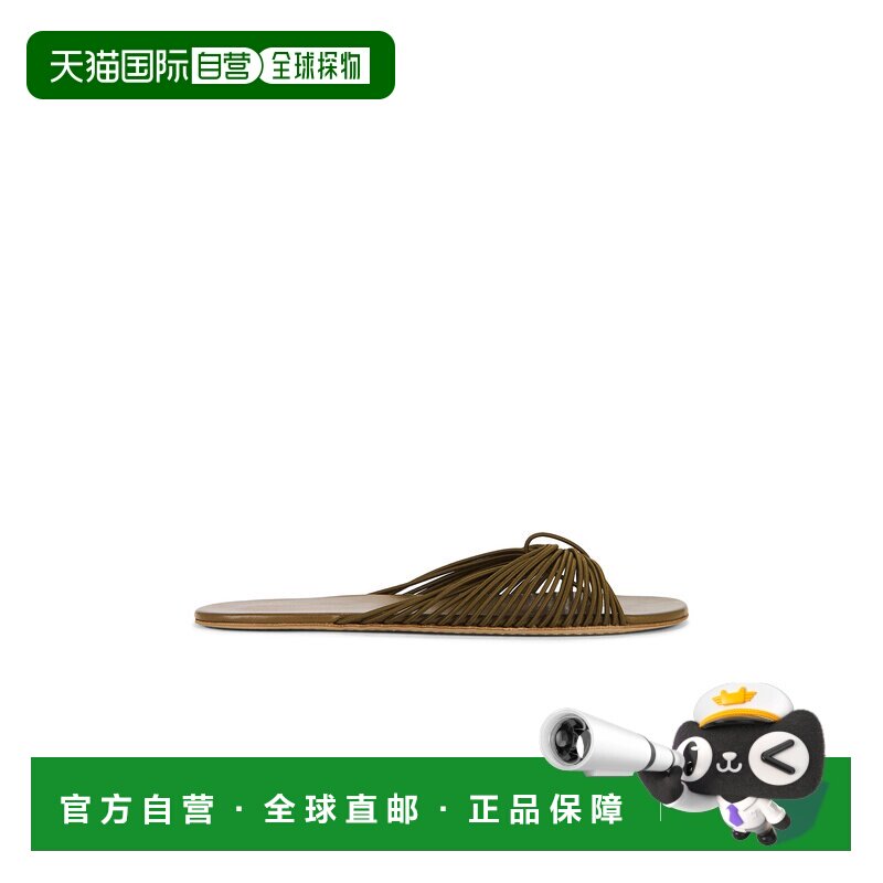 1h可退 香港直邮The Row 女士 Sara 凉拖人字拖 F1617W180麂皮