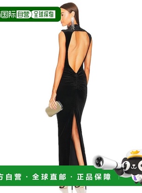 1h可退 香港直邮Michael Costello 女士 x Mott 长款连衣裙 MCD69