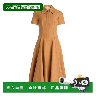 1h可退 香港直邮EMILIA WICKSTEAD 女士 Jody 棉质中长连衣裙