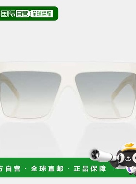 1h可退 香港直邮Celine 思琳 女士 方形大款太阳眼镜 white白色