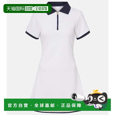 香港直邮VARLEY 女士 Valentina 棉混纺凸纹布网球连衣裙