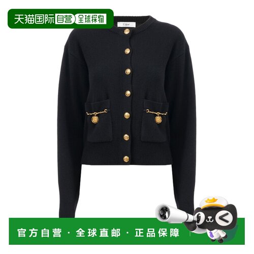 1h可退 香港直邮Chloe 羊毛羊绒针织开衫 CH26SMC07800长袖