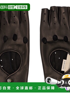 1h可退 香港直邮valentino 华伦天奴 女士 黑色 Biker 手套 7W2GA