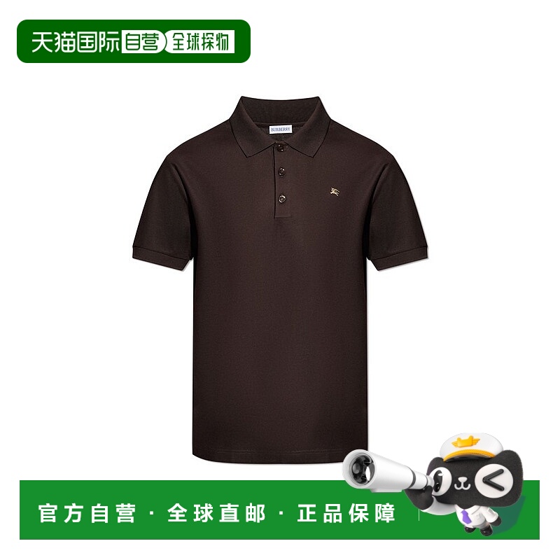 1h可退 香港直邮Burberry 巴宝莉 男士 標誌牌短袖 Polo 衫 81161