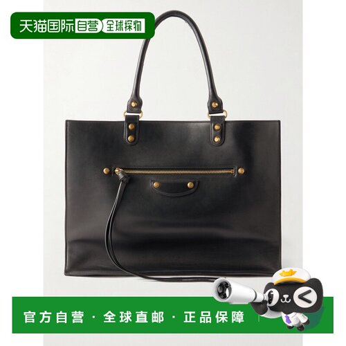 香港直邮Balenciaga 巴黎世家 女士 Le City Sleek 皮革手提包 A0