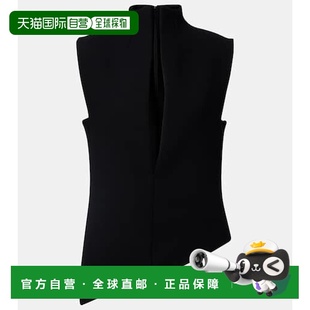 女士 黑色舒适时尚 Von BLACK 背心 不对称上衣 香港直邮KHAITE