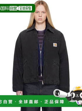 香港直邮CARHARTT WIP 女士 黑色 OG Detroit 牛仔夹克 I03625989