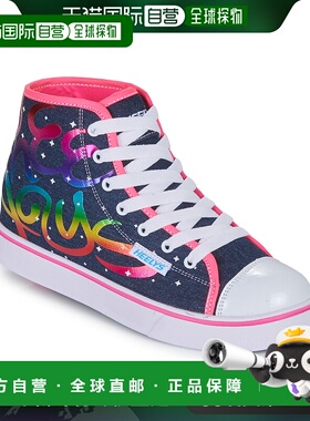 欧洲直邮Heelys  VELOZ 女童鞋子可滑行板鞋 HE101393