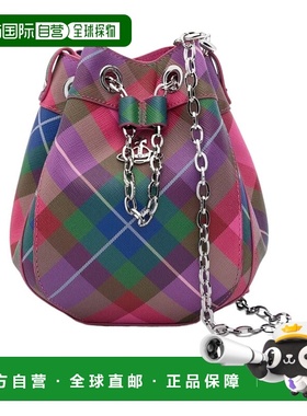 香港直邮Vivienne Westwood Chrissy 小号水桶包 4C030004WS001O
