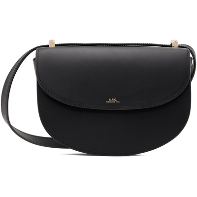 香港直邮A.P.C. 女士 黑色 Geneve 单肩包 PXAWVF61161