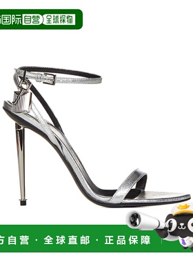 香港直邮Tom Ford 徽标高跟凉鞋 W2272LSP014S细高跟