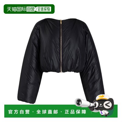 香港直邮Alaia 圆领棉服夹克 AA9V1210W158C 【付后1h可退】