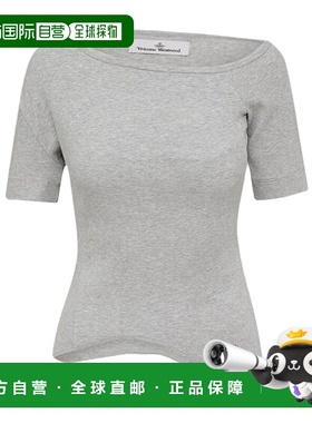 香港直邮Vivienne Westwood 露肩短袖 T 恤 1G010010J009C