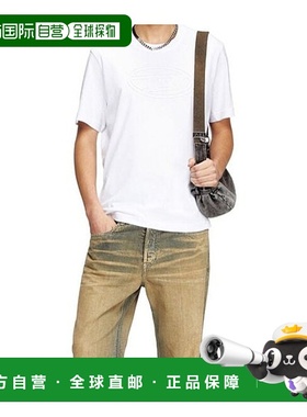 香港直邮Diesel 迪赛 男士 椭圆形 D 压纹 T 恤 A174020NJBM