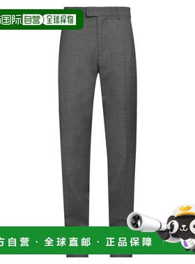 香港直邮Ami Paris 男士 休闲长裤 grey灰色 舒适时尚