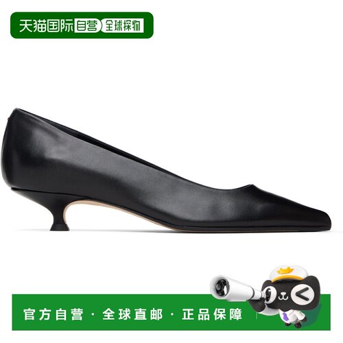 香港直邮aeyde 女士 黑色 Cari Pointed-Toe 中跟鞋 A11PU0667001