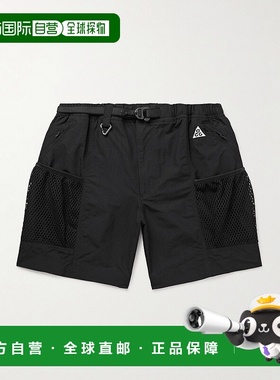1h可退 Nike 耐克 男士 ACG Snowgrass 直筒网纱边束带尼休闲裤