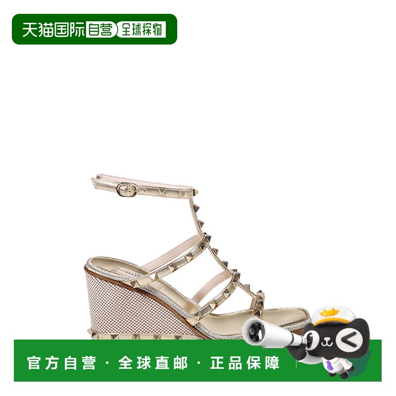 香港直邮Valentino 露趾坡跟凉鞋 WS0IJ8BJW华伦天奴